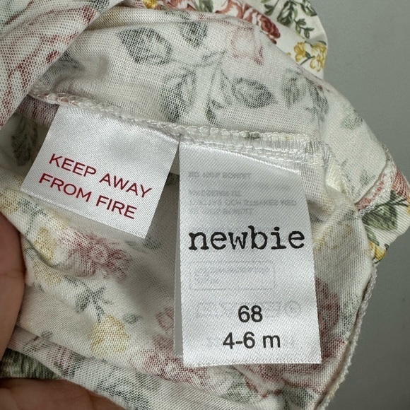 NWT Newbie Scandinavian Brand Dress Sz 4-6 Months - Picture 6 of 7